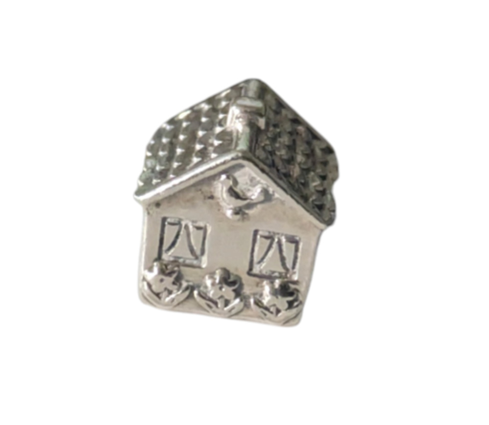 Pandora Home Sweet Home House Sterling Silver Charm Bead